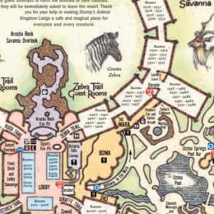 Disney World Resort Map - Detailed Maps Of All Disney Resorts