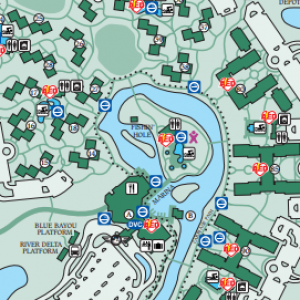 Disney World Resort Map - Detailed Maps Of All Disney Resorts